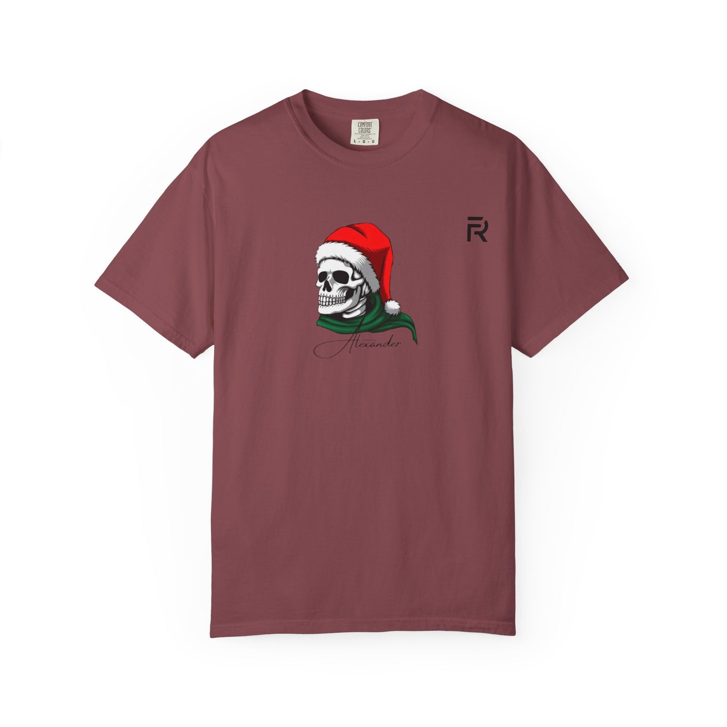 Unisex Skull Santa T-Shirt, | Rivvled