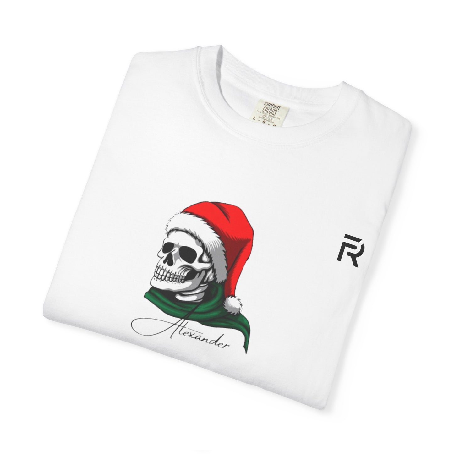 Unisex Skull Santa T-Shirt, | Rivvled