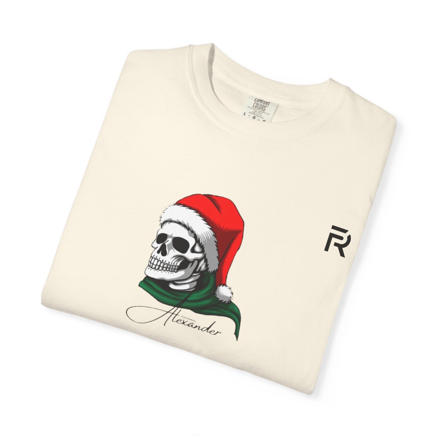 Unisex Skull Santa T-Shirt, | Rivvled