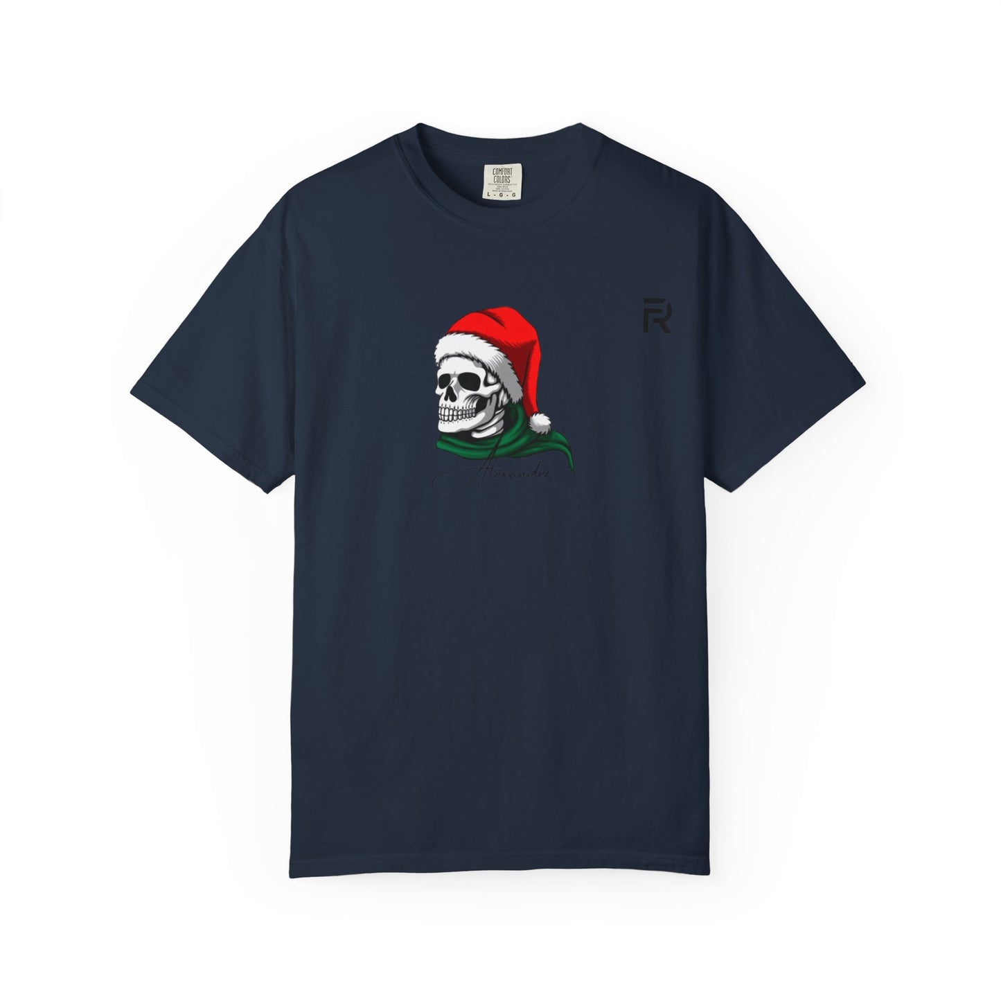 Unisex Skull Santa T-Shirt, | Rivvled