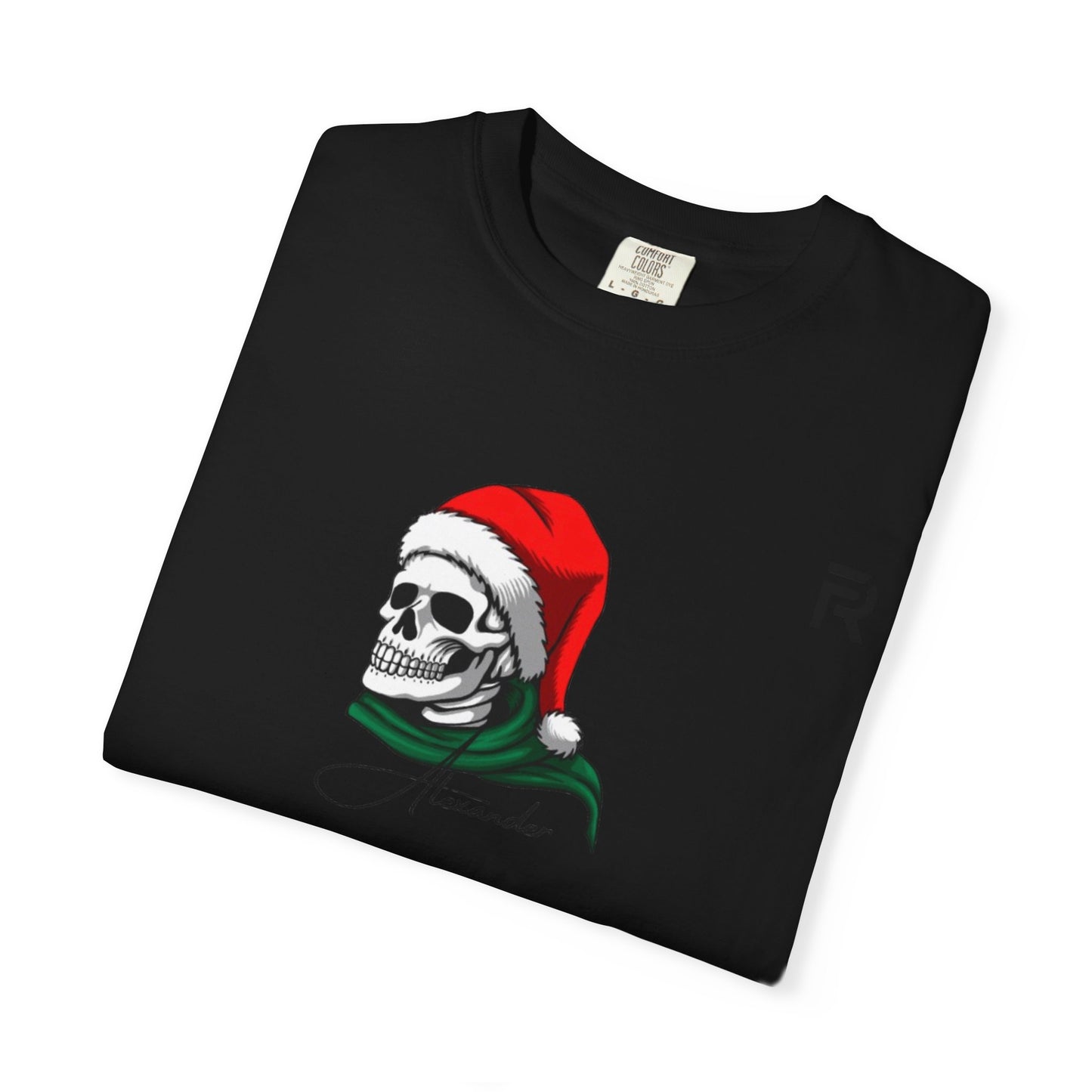 Unisex Skull Santa T-Shirt, | Rivvled