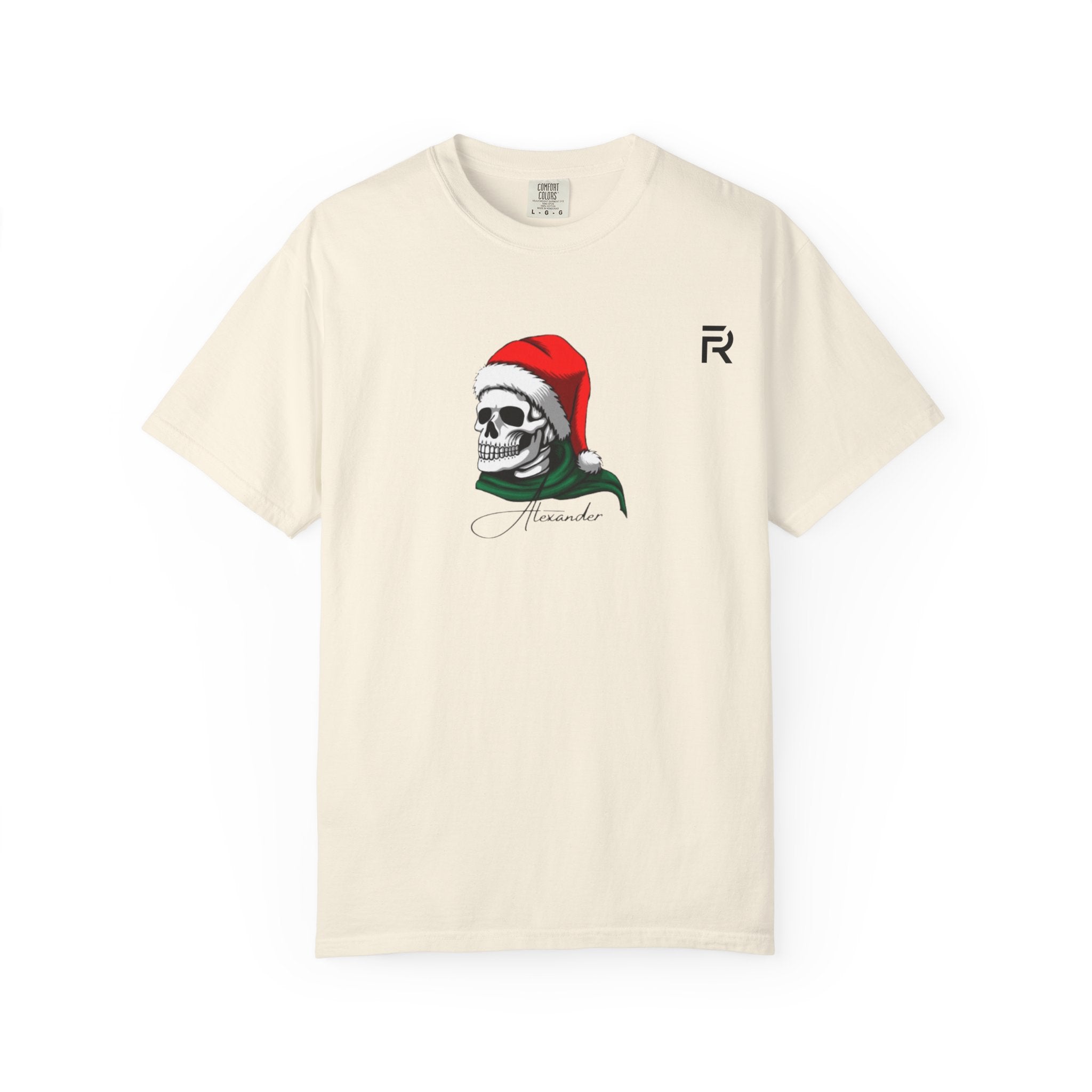 Unisex Skull Santa T-Shirt, | Rivvled