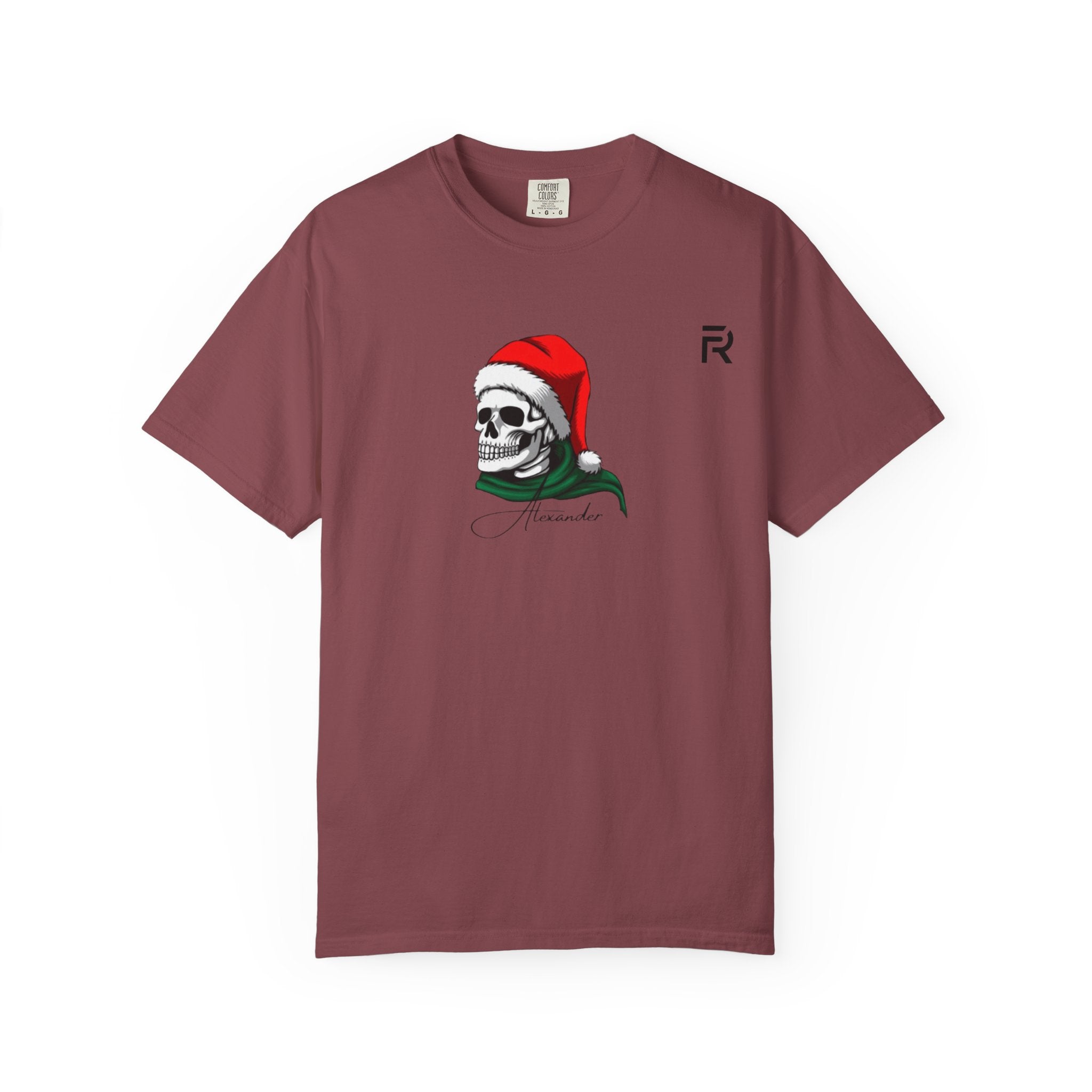 Unisex Skull Santa T-Shirt, | Rivvled