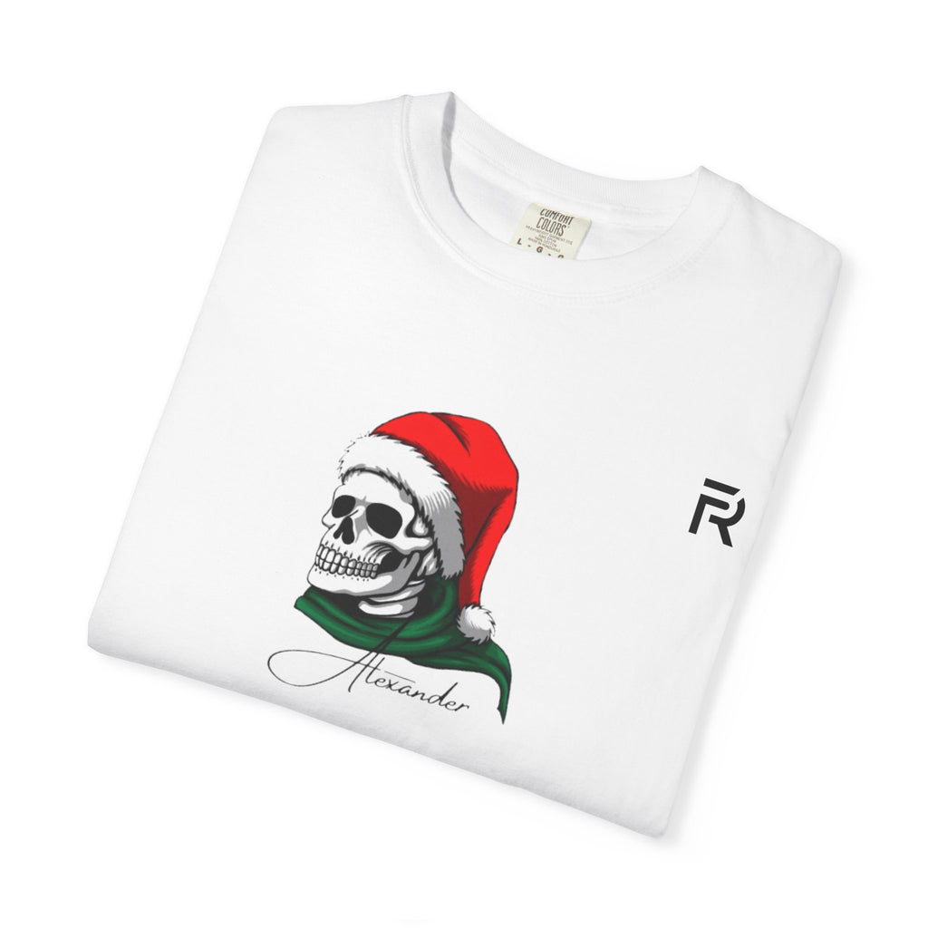 Unisex Skull Santa T-Shirt, | Rivvled