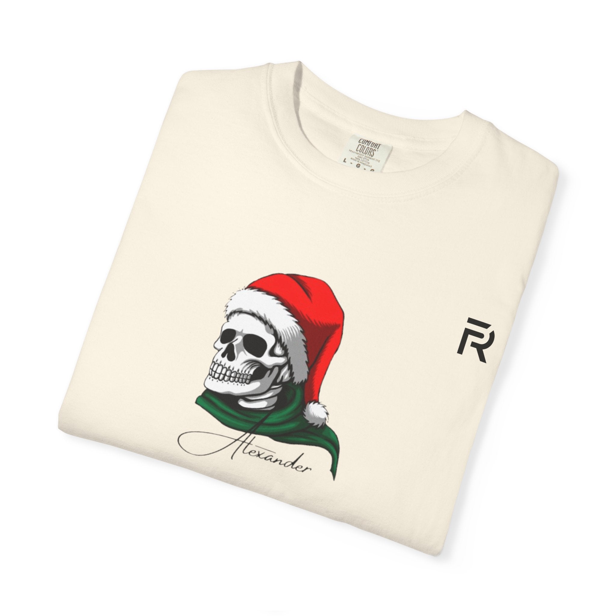 Unisex Skull Santa T-Shirt, | Rivvled