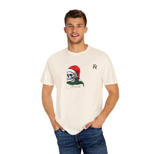 Unisex Skull Santa T-Shirt, | Rivvled